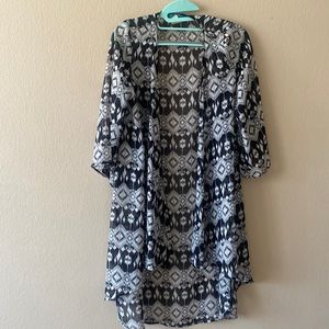 Turquoise Haven swim cover-up